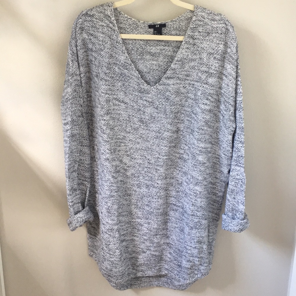 H&M Oversized V Neck Sweater